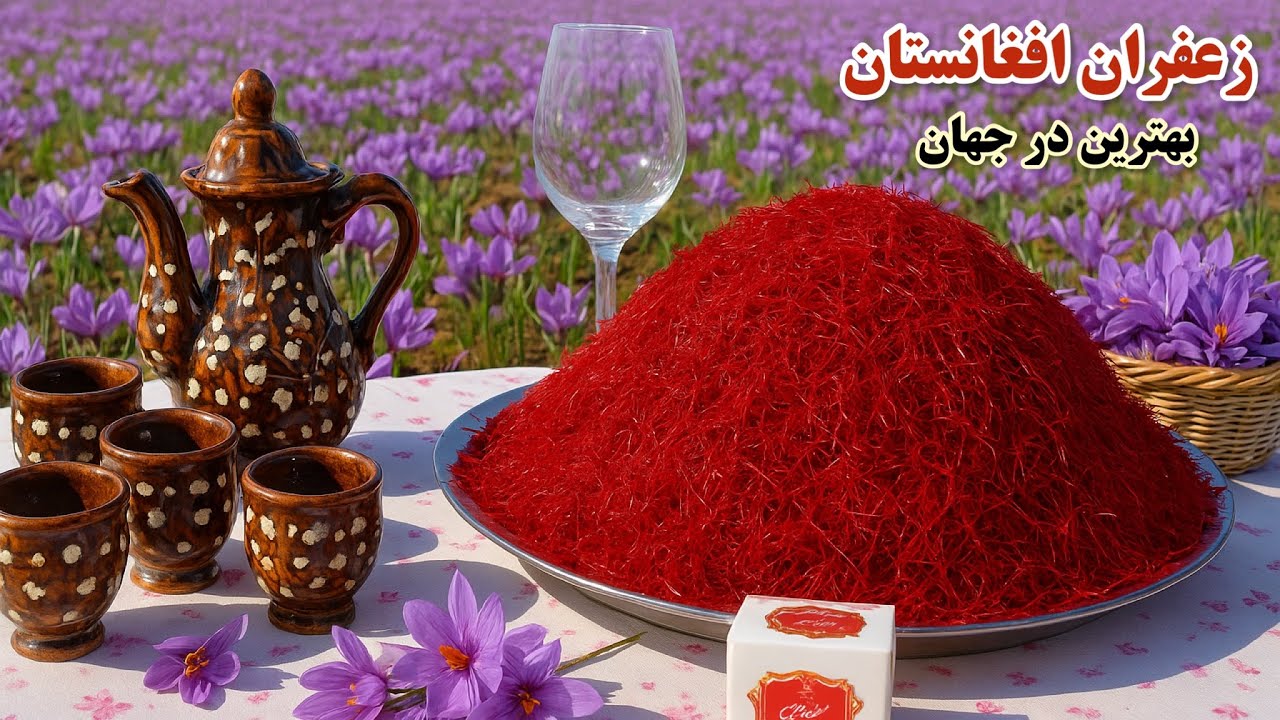 10-й Гератский фестиваль шафрана: цена за килограмм достигла 110 000 афгани