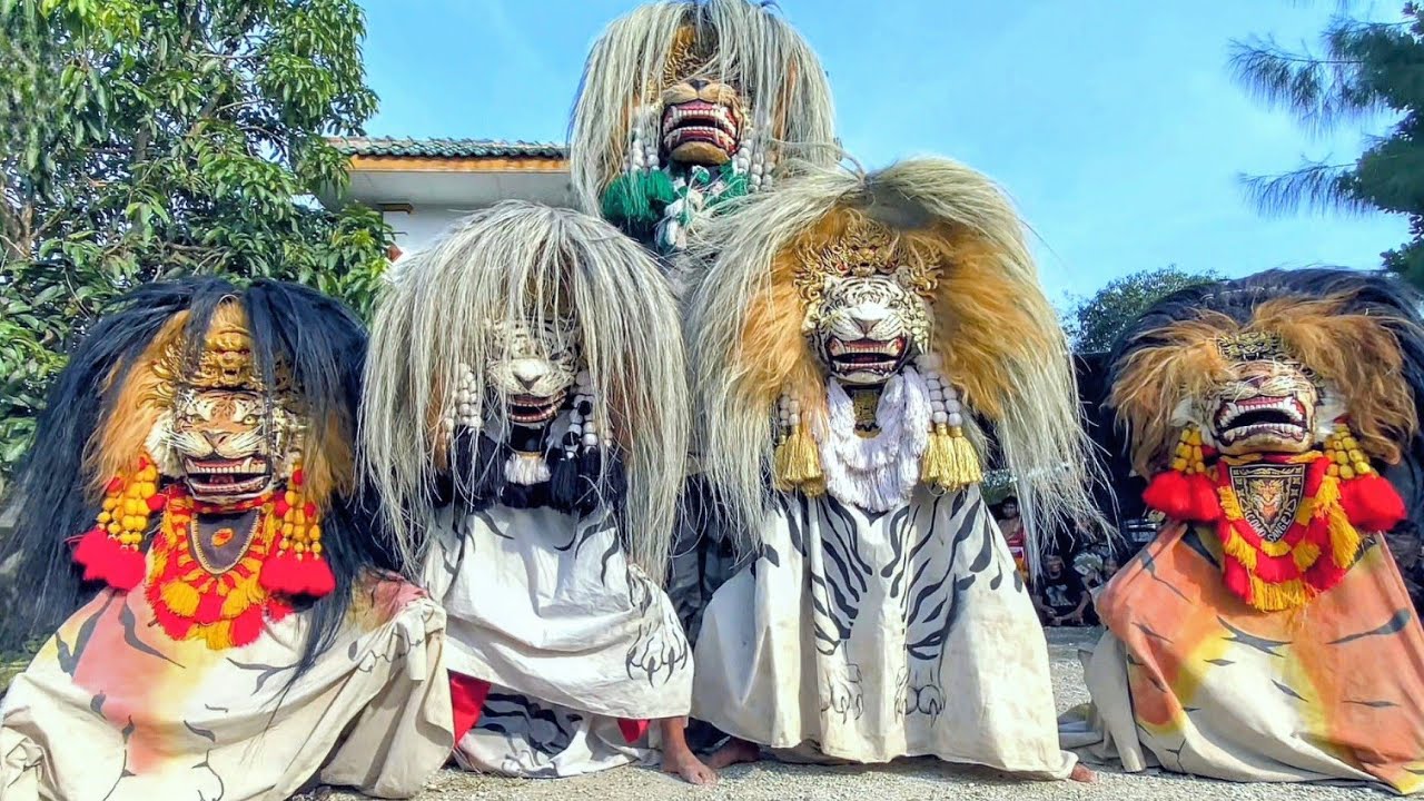 Keseruan Rampak Barongan Blora Seni Barong GEMBONG AJI JOYO live Desa Karang Bogorejo