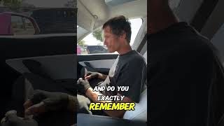 Millionaire blessed homeless with $20,000 who was surviving cleaning cars #shorts