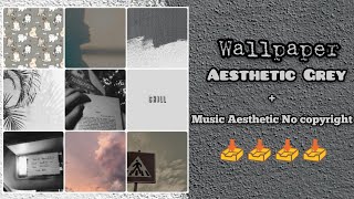 Wallpaper aesthetic abu-abu / grey 🌪🌪🌪 screenshot 1