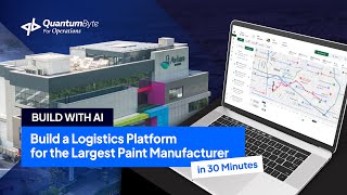 Build a Logistics Platform for the Largest Paint Manufacturer in 30 Minutes screenshot 3