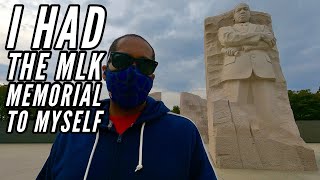 Pandemic Sightseeing In Washington DC I Had The MLK Memorial To Myself TodayIFeelLike
