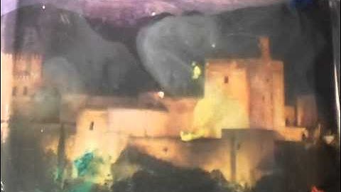 Test shot, transition with water and paint