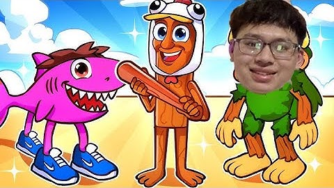 Thử thách chạy đua xem ai về đích trước trong vũ trụ brainrot