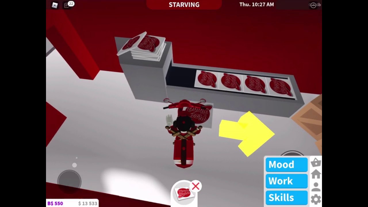Grinding In Welcome To Bloxburg Series #1 Pizza Delivery Person - YouTube