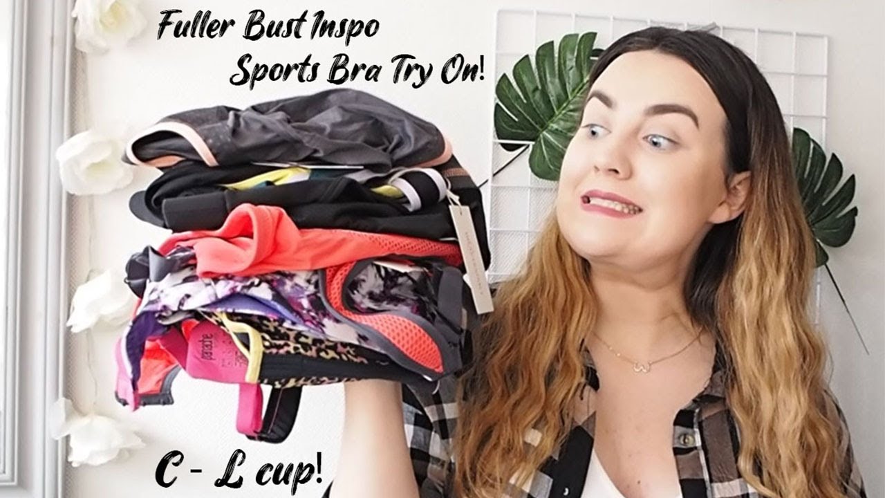 BEST FULLER BUST SPORTS BRAS! CL CUP Fuller Bust Inspo 2020 YouTube