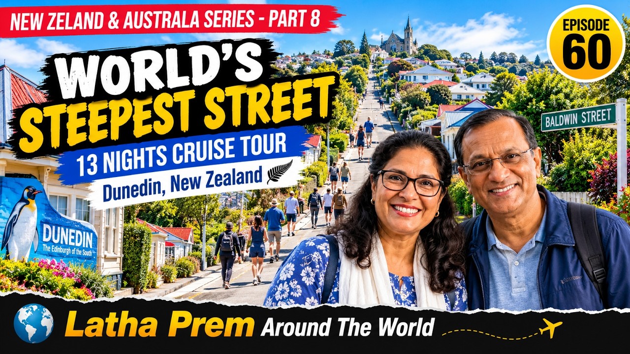 Baldwin Street, Dunedin NZ: World's Steepest Street | New Zealand Cruise