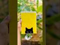 Easy ആയി പൂച്ചസാറിനെ paint ചെയ്യാം|DIY simple cat painting|#youtubeshorts#shorts#shortsfeed#diy#yt