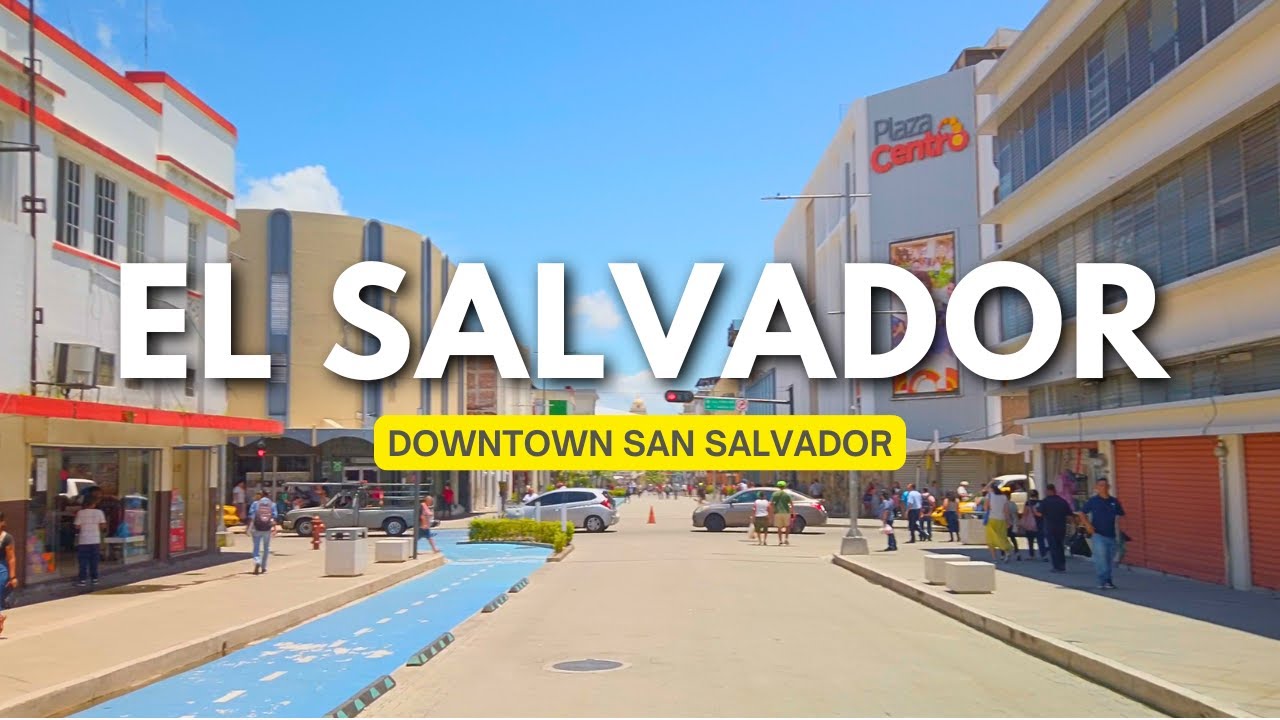 San Salvador, El Salvador 🇸🇻 - Beautiful Historic Downtown or 