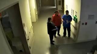 New hospital footage of alexee trevio putting the baby in the trash bag