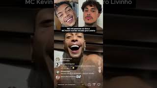 160 mil pessoas na live e MC Kevin manda recado pro Livinho