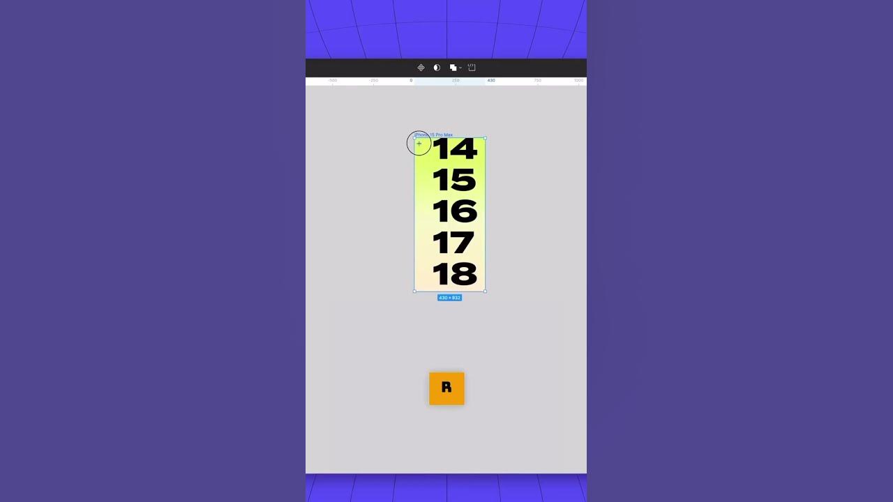 Creating a Numbers Scroll Animation in Figma: Step-by-Step Tutorial