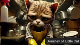 Nobody Helped the little kitten… But He Made It Anyway 🐾: The Journey of a Little Cat