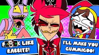 Digital Circus is UNCENSORED!? in Hazbin Hotel Prompt or Die