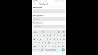 How to Create Batch in Tuition App English screenshot 3