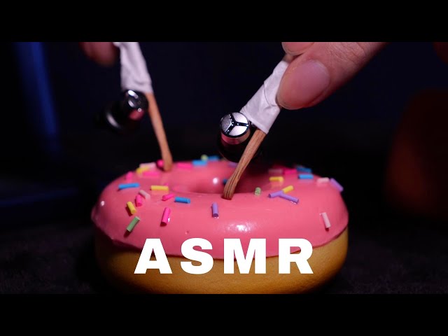 ASMR Scratching Various Objects with Bamboo Ear Pick (No Talking)