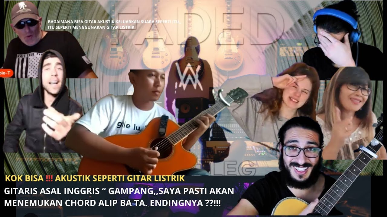 KING HARMONIC‼️REAKTOR BINGUNG, TEKHNIK APA LAGI INI BROO?? Alip Ba Ta - Faded (Alan Walker) 💥