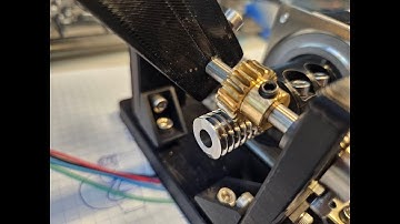 Worm gear and stepper motor, noisy outcome...