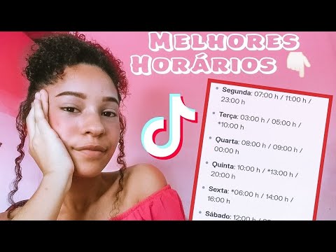 O que é TikTok e qual o melhor horário para postar?