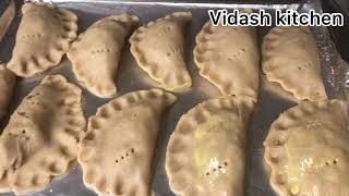 How to Make Ghana Flaky Meat Pie(Vidash kitchen)Ghanaian style homemade.