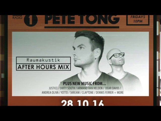 在 YouTube 上观看 Raumakustik BBC Radio 1 After Hours Mix