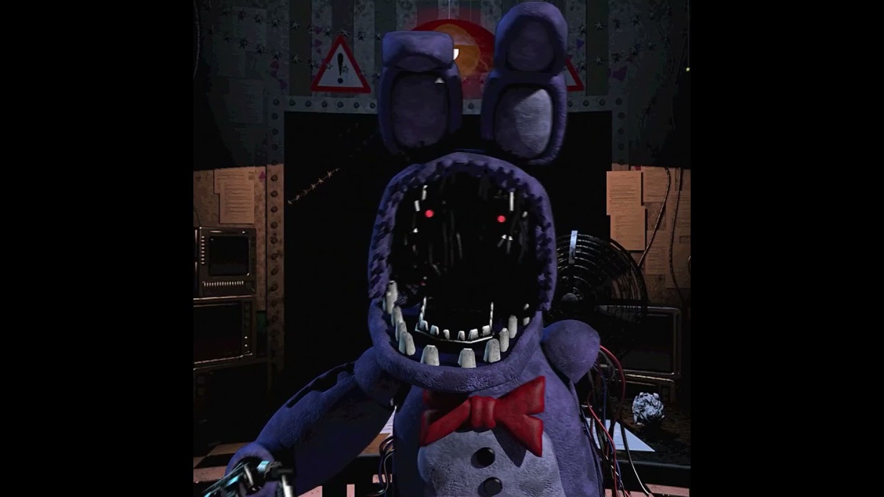 Withered Bonnie FNAF Unused Voice Lines Animated