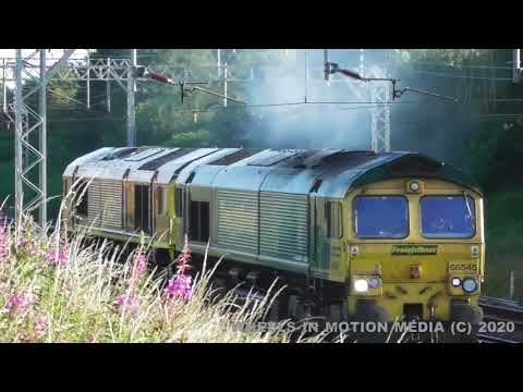 TRAINS ON THE WCML AT CREWE 11TH JULY 2020