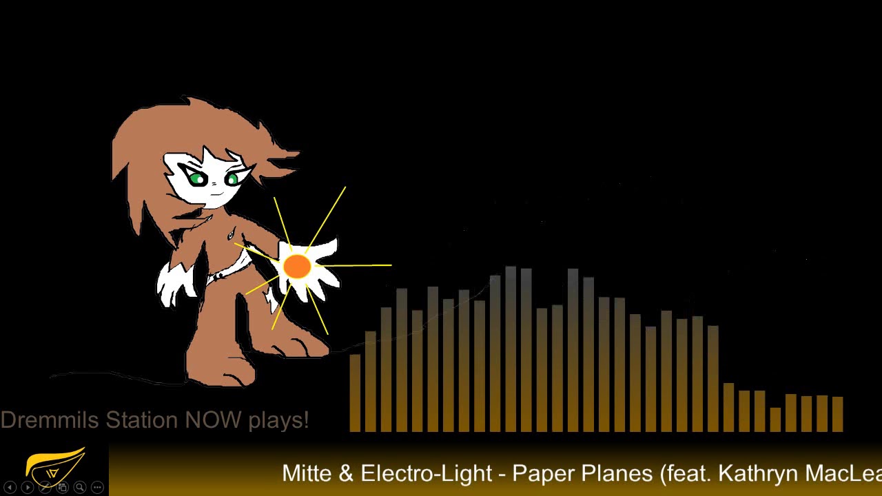 Mitte & Electro-Light - Paper Planes (feat. Kathryn MacLean) (Lyrics Video Radio]