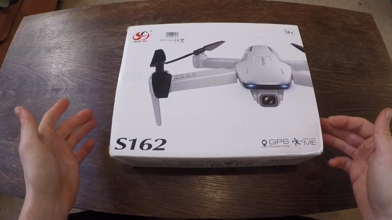 Drone unboxing & Test flight (CSJ S162 GPS 4K Mini -