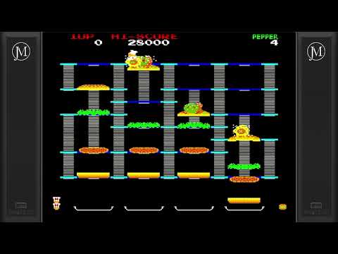 Burger Time Arcade Done Badly 1982