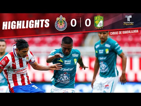 Highlights & Goals | Chivas vs. León  0-0 | Telemundo Deportes