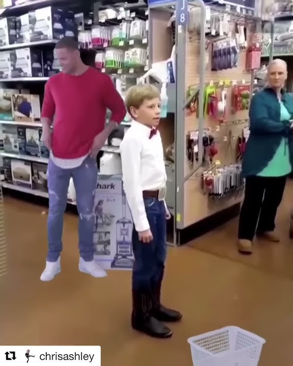 Little Boy Yodeling Walmart The Funniest version (Remix) 😂😂