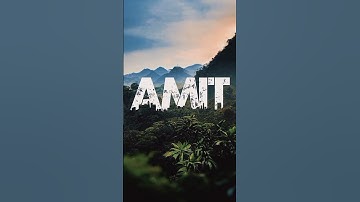 Viral Jungle Name Reels Editing Tutorial | New Capcut Template | JUST ONE CLICK 🔥