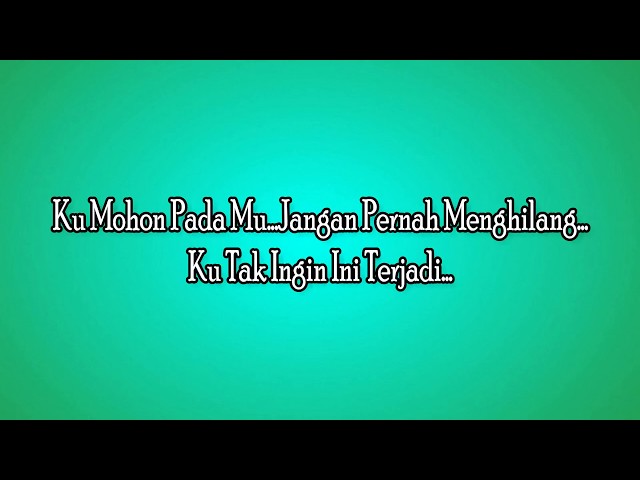 Lirik Maafkanlah (Cinta Kita) Reza RE (Official Lyric Video) class=