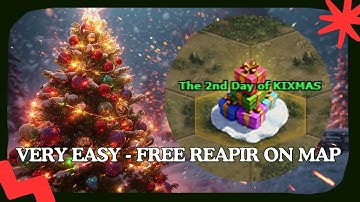 War Commander 🎄 KIXMAS Day 2 Base Very Easy!
