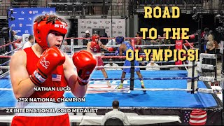 LUGO! HEAVY HANDED Amateur Boxer ROLLS Through Olympic Trials!