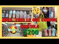 🔴COMPRAS  CON SOLO $200 PESITOS💵 DESAYUNO, ALMUERZO Y CENA😱