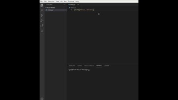 How To Write Hello World in Python