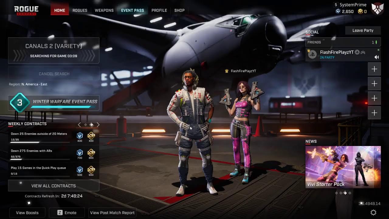 Rouge Company with FlashFirePlayz