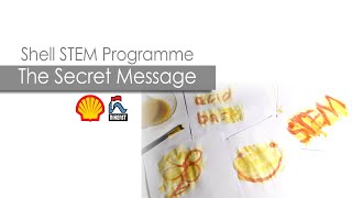 Shell STEM Programme: The Secret Message