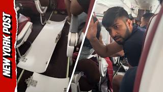 Fasten Your Seatbelts New Footage Captures Destruction After Severe Air India Flight Turbulence