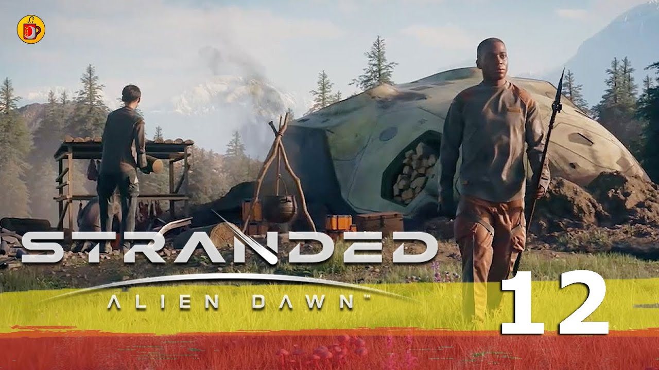 Ken Keeps Falling Over | Stranded: Alien Dawn Military Outpost (Part 12)