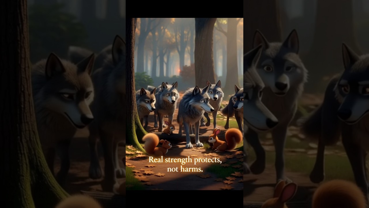 The Wolf 🐺 Who Chose Peace – A Heartwarming Pixar-Style Short Story