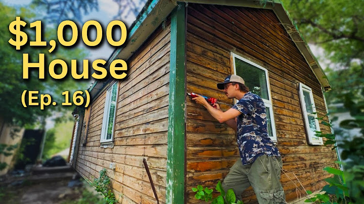 My $1,000 House: Restoring My 100 Year Old Siding (Ep. 16)