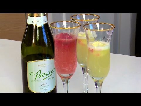 perfect-party-cocktails:-champagne-sorbet-floats