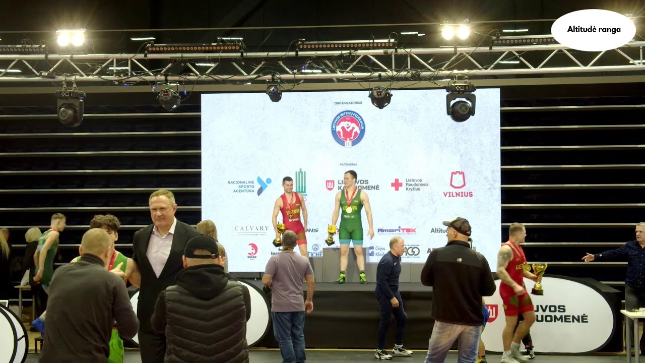 2026 m. Lietuvos imtynių čempionatas Kilimas B