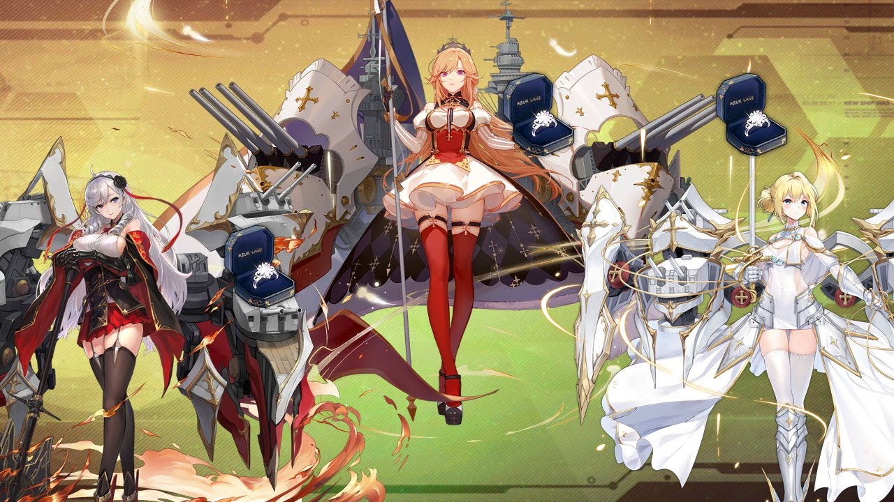 アズールレーン リシュリュー アルジェリー ジャンヌ ダルク ケッコン Exボイス Azur Lane Richelieu Algerie Jeanne D Arc Married Youtube