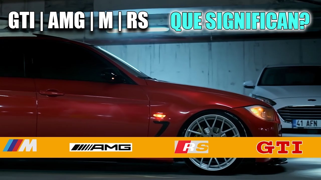 siglas coches que significan? 