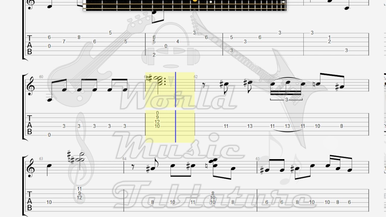 Dyens, Roland Un Jour Tu Verras GUITAR TAB YouTube