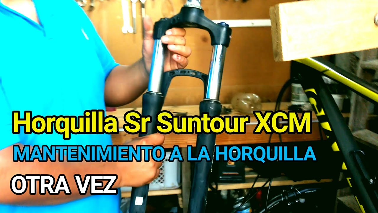 Mantenimiento a Horquilla Sr Suntour XCM! (Paso a paso) || Giant Talón YouTube